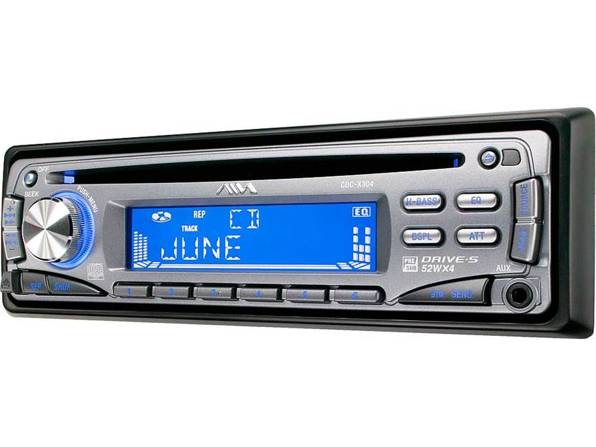 Aiwa CDC-X304 CD receiver at Crutchfield