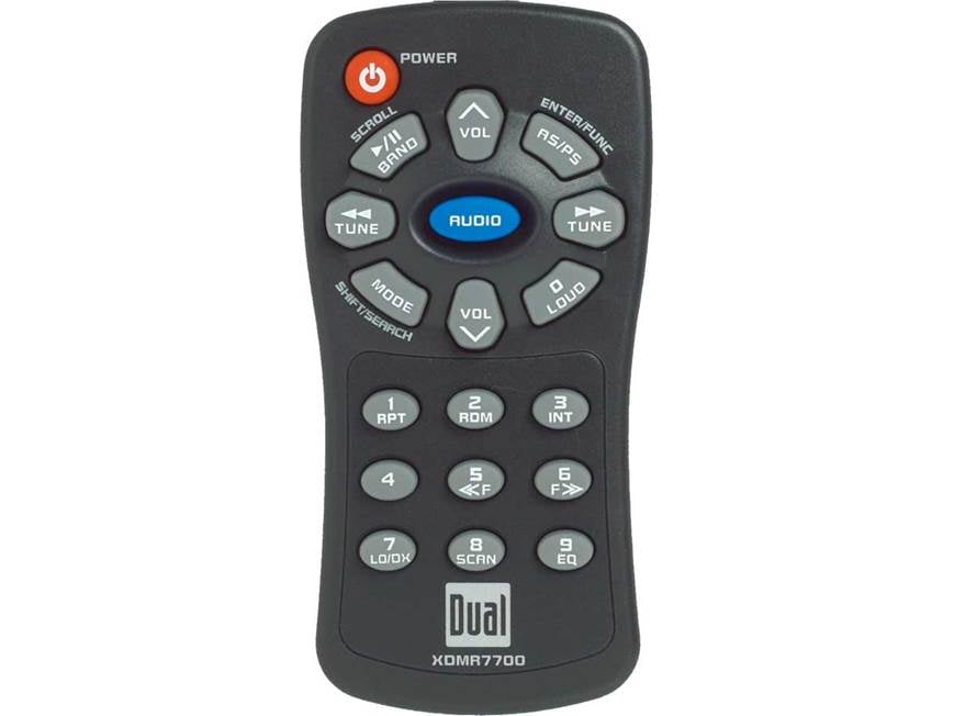 Dual XDMR7700 CD player with MP3/WMA playback at Crutchfield