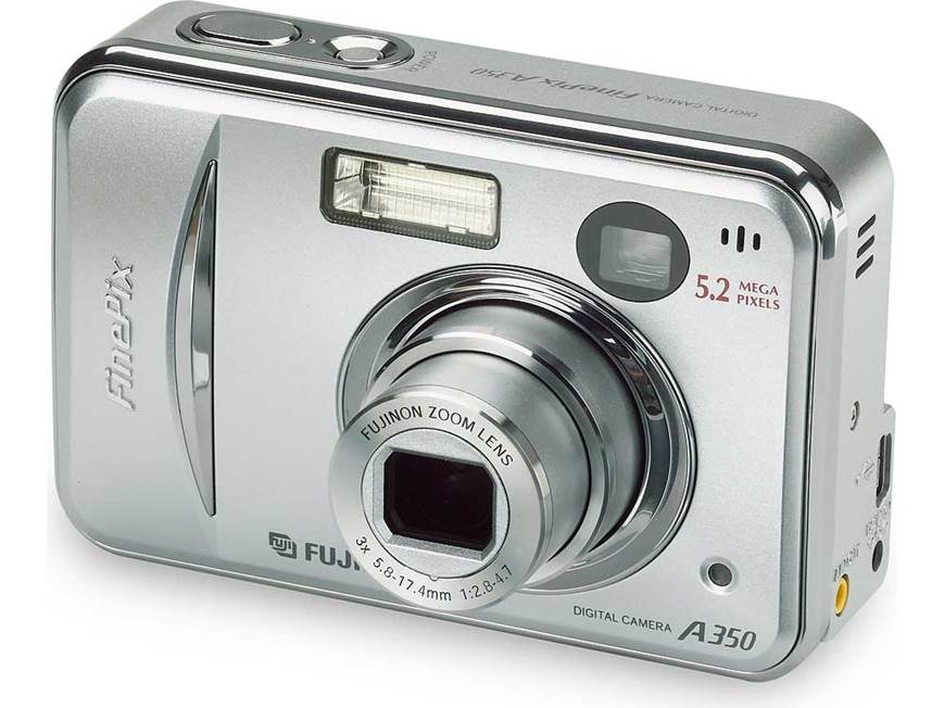 Fujifilm Finepix A350 5.2-megapixel digital camera at Crutchfield