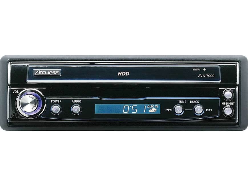 Eclipse AVN7000 In-dash DVD receiver/navigation system at Crutchfield