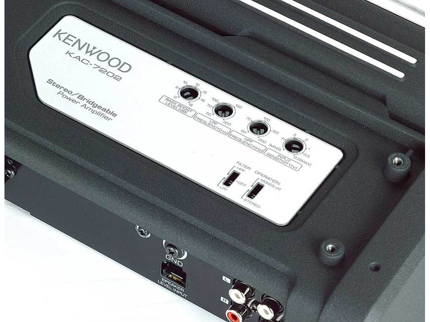 Kenwood Bass Package KAC-7202 2-channel amplifier Two KFC-W3010 12