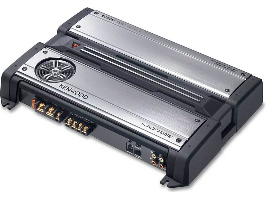 Kenwood KAC-7252 2-channel car amplifier 170 watts RMS x 2 (New