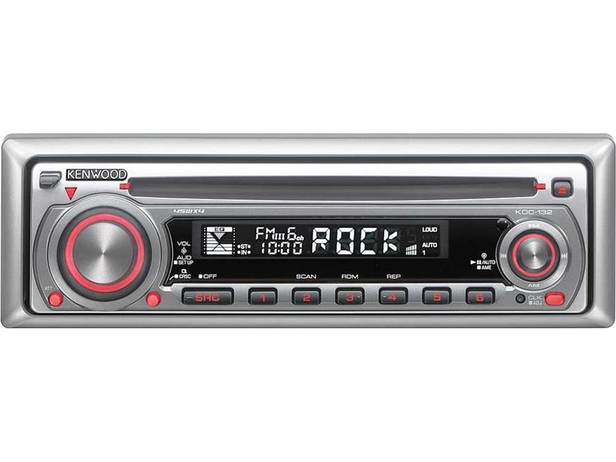 KENWOOD コンパクトオーディオデバイス Kenwood KDC-132 CD player (New Stock) at Crutchfield