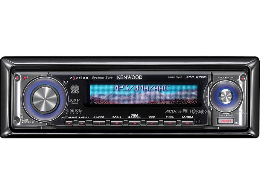 Kenwood Excelon KDC-X790 CD receiver (New Stock) at Crutchfield
