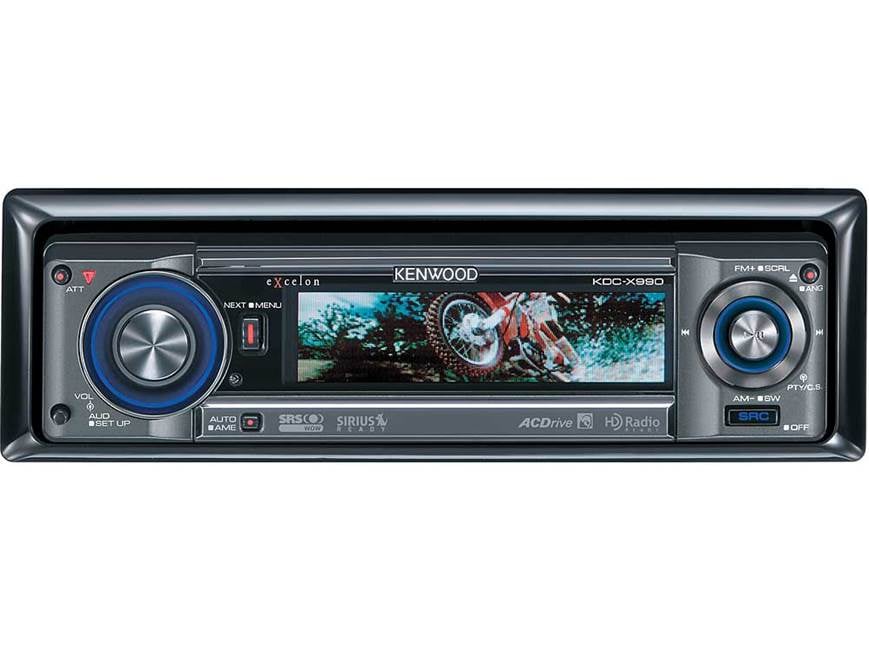 Kenwood Excelon KDC-X990 CD receiver (New Stock) at Crutchfield