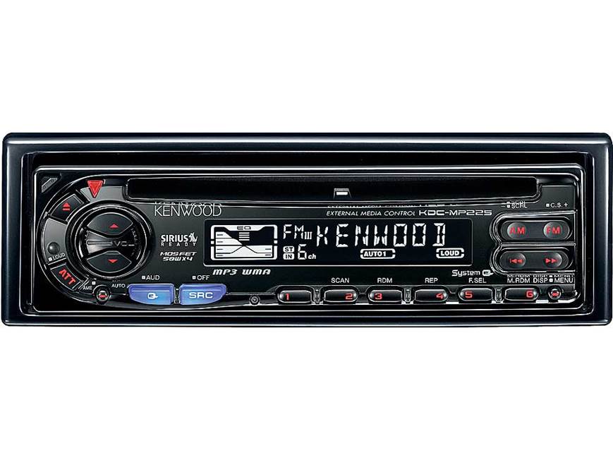 Kenwood KDC-MP225B CD player with MP3/WMA playback (New Stock) at