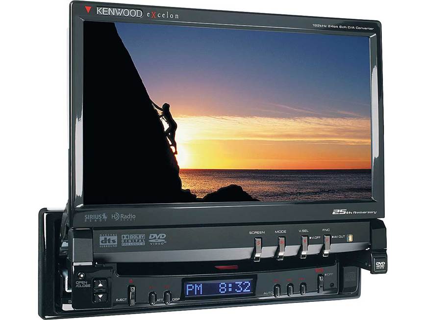 Kenwood Excelon XXV-05V 25th Anniversary DVD player with 7
