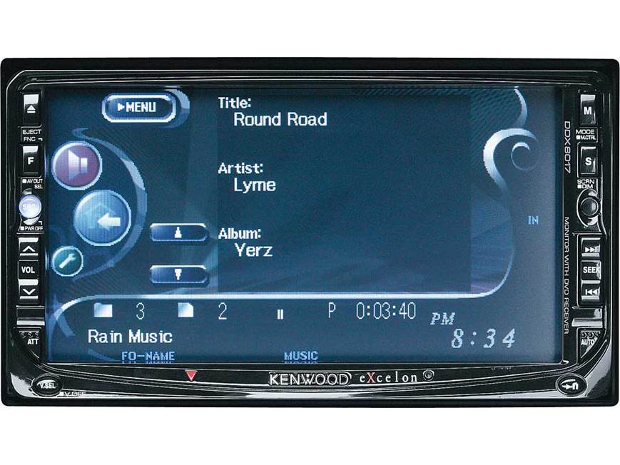 Kenwood Excelon DDX8017 DVD/CD player with 6.5