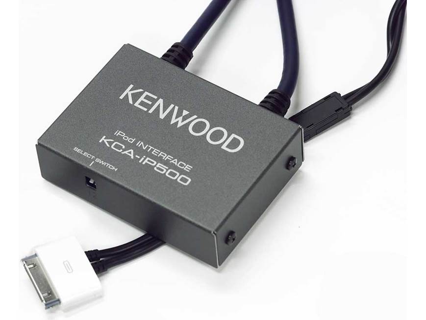 KENWOOD CR-IP500 iPodドック付パーソナルCDシステム 2mvetro Kenwood KCA-iP500 iPod® Control Interface Control your iPod with