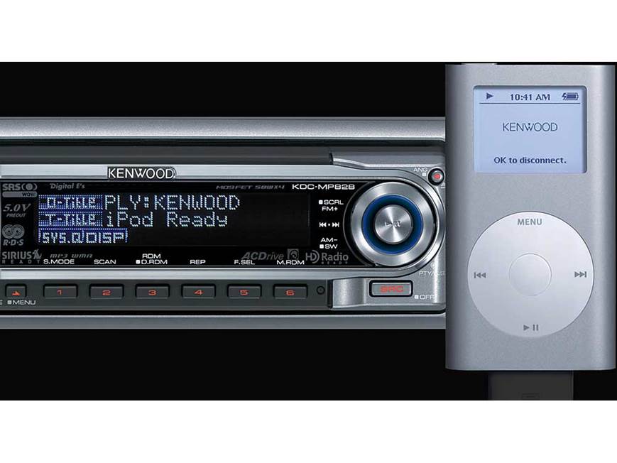 KENWOOD CR-IP500 iPodドック付パーソナルCDシステム 2mvetro Kenwood KCA-iP500 iPod® Control Interface Control your iPod with