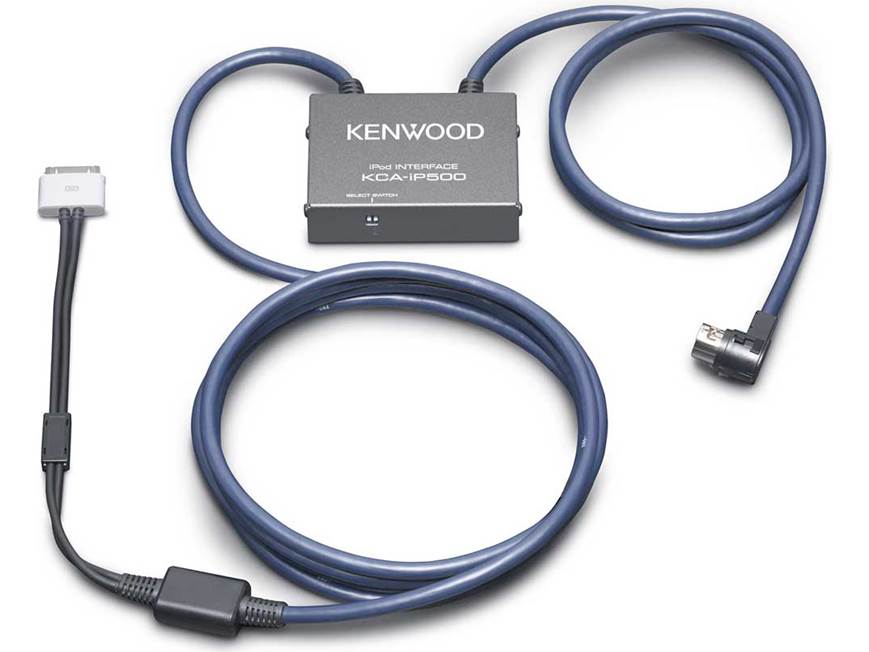 KENWOOD CR-IP500 iPodドック付パーソナルCDシステム 2mvetro Kenwood KCA-iP500 iPod® Control Interface Control your iPod with