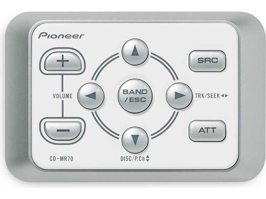 Pioneer CD-MR70 Marine Remote Control Weatherproof wired remote