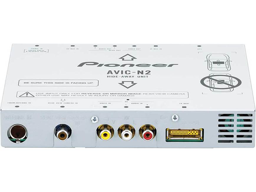 Pioneer AVIC-N2 DVD/CD/navigation receiver with 6.5
