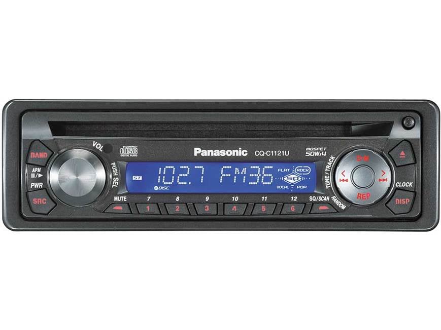 Panasonic CQ-1121U CD receiver at Crutchfield