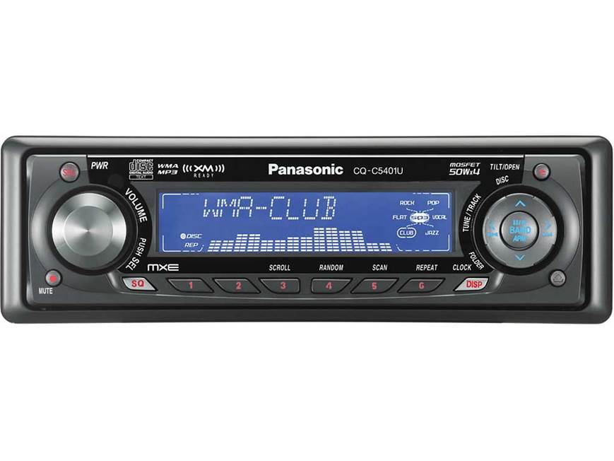 Panasonic MXE CQ-C5401U CD receiver with MP3 / WMA playback at