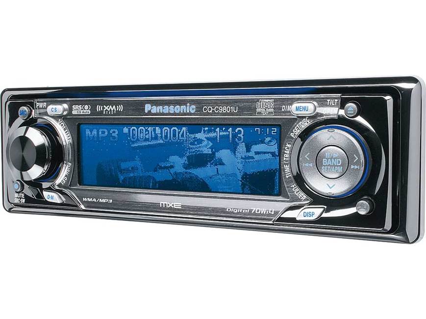 Panasonic MXE CQ-C9801U CD player with MP3 / WMA playback at
