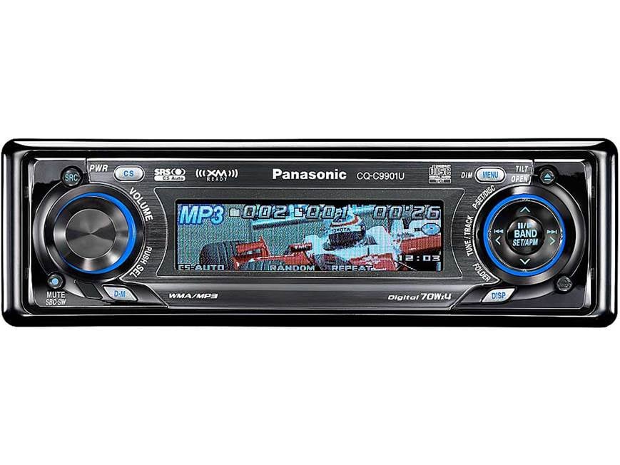 Panasonic CQ-C9901U CD player with MP3 / WMA playback at Crutchfield
