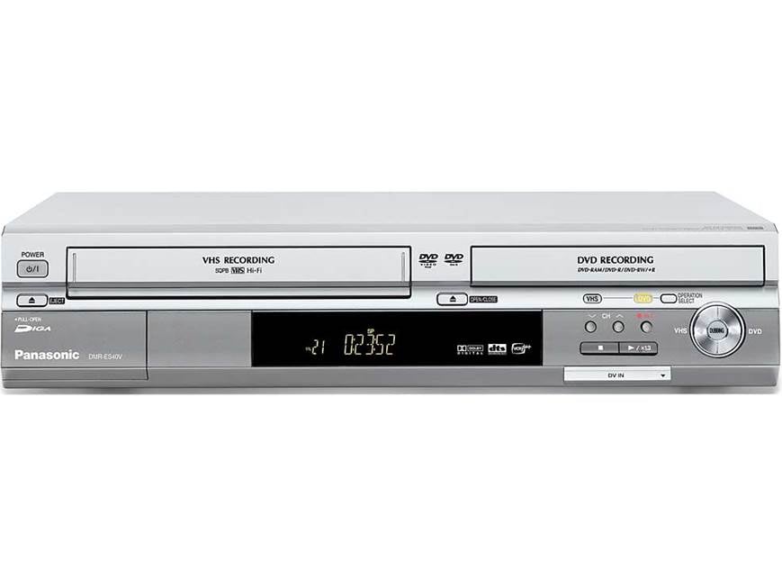 Panasonic DMR-ES40VS Combination DVD recorder/HiFi VCR at Crutchfield