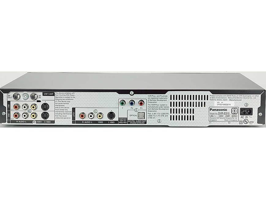 Panasonic DMR-ES10K DVD recorder at Crutchfield