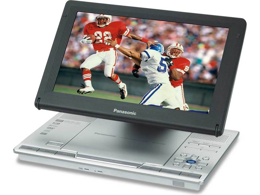Panasonic DVD-LS90 Portable DVD player with pivoting 9