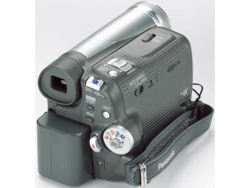 Panasonic PV-GS31 Mini DV digital camcorder at Crutchfield