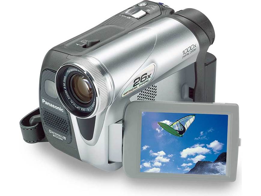 Panasonic PV-GS31 Mini DV digital camcorder at Crutchfield