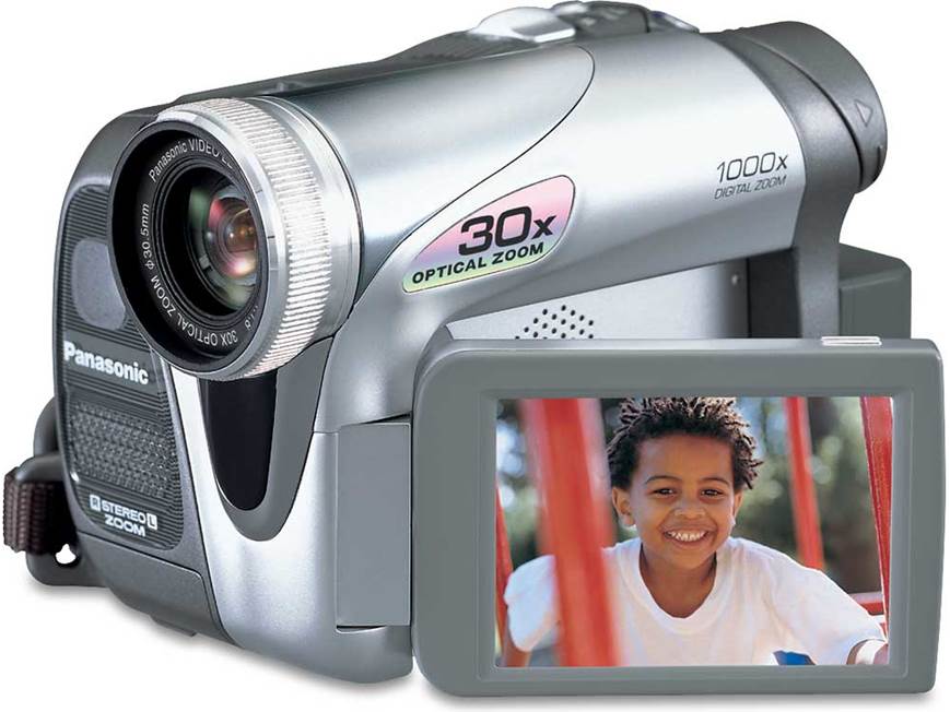 Panasonic PV-GS35 Mini DV digital camcorder at Crutchfield