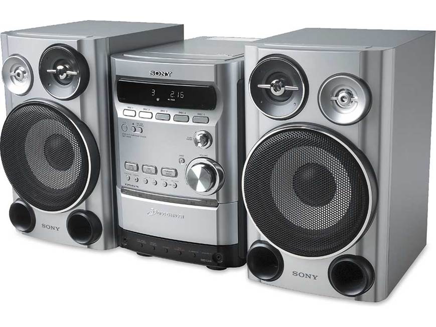 Sony CMT-HPZ9 5-CD/AM/FM micro system at Crutchfield