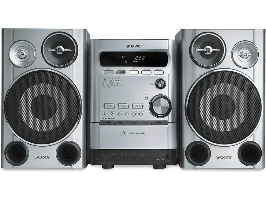 Sony CMT-HPZ9 5-CD/AM/FM micro system at Crutchfield