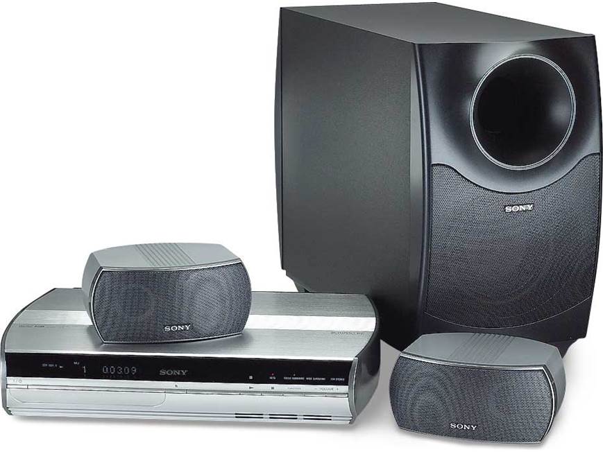 Sony DAV-X1 DVD home entertainment system with digital video