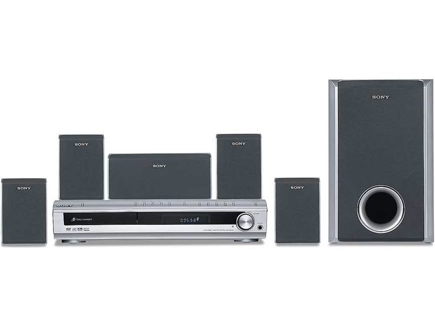 Sony DAV-DX150 5-disc DVD home theater system at Crutchfield