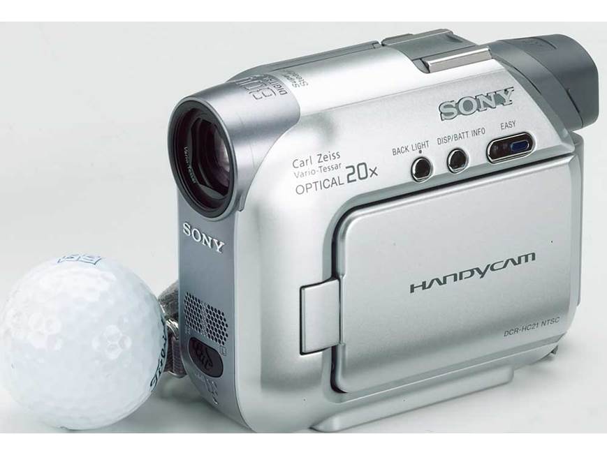 Sony DCR-HC21 Mini DV digital camcorder at Crutchfield