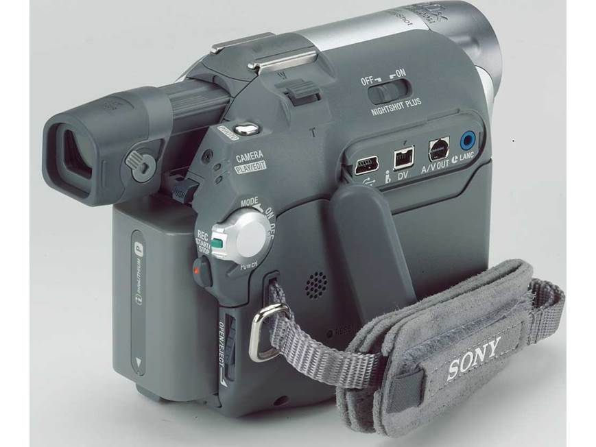 Sony DCR-HC21 Mini DV digital camcorder at Crutchfield