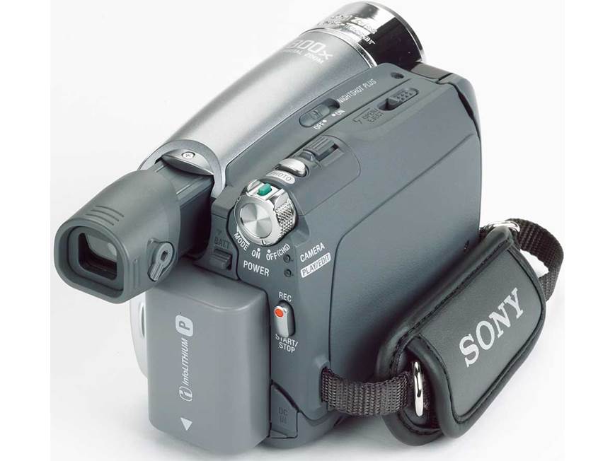 Sony DCR-HC26 Mini DV digital camcorder at Crutchfield
