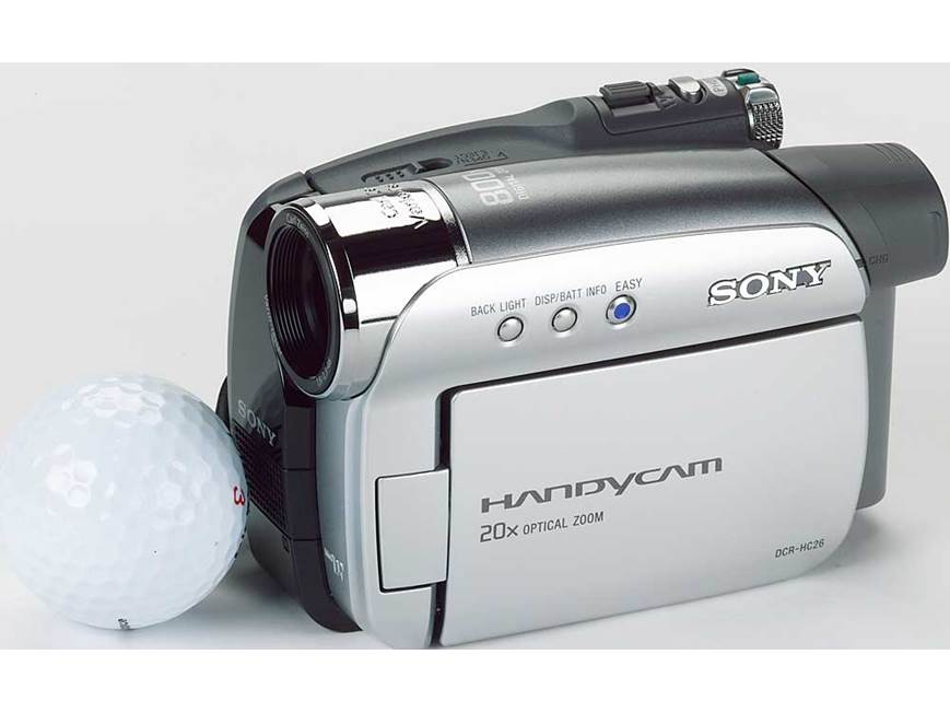 Sony DCR-HC26 Mini DV digital camcorder at Crutchfield