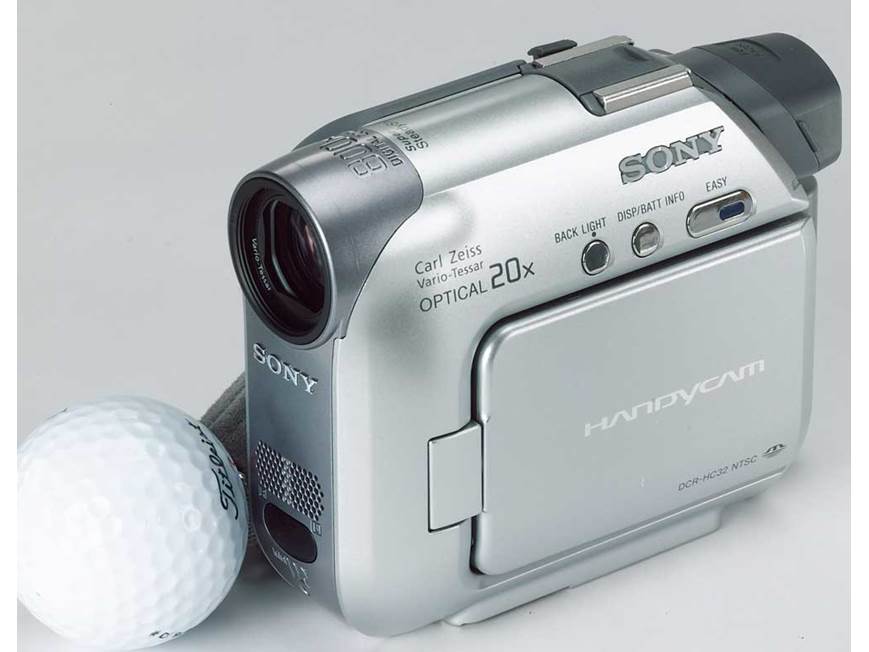 Sony DCR-HC32 Mini DV digital camcorder at Crutchfield