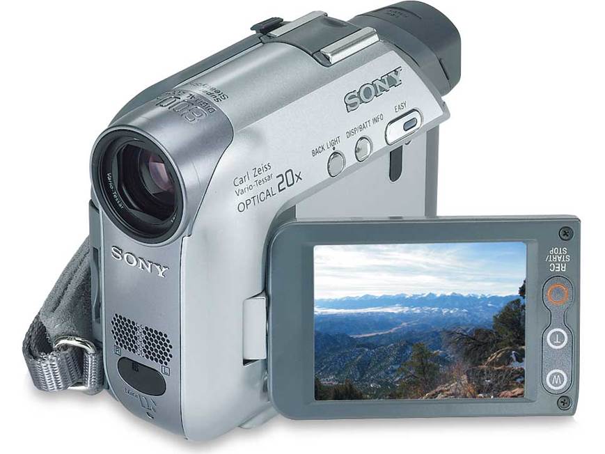 Sony DCR-HC32 Mini DV digital camcorder at Crutchfield