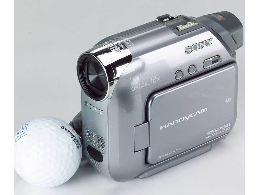 Sony DCR-HC42 Mini DV digital camcorder at Crutchfield