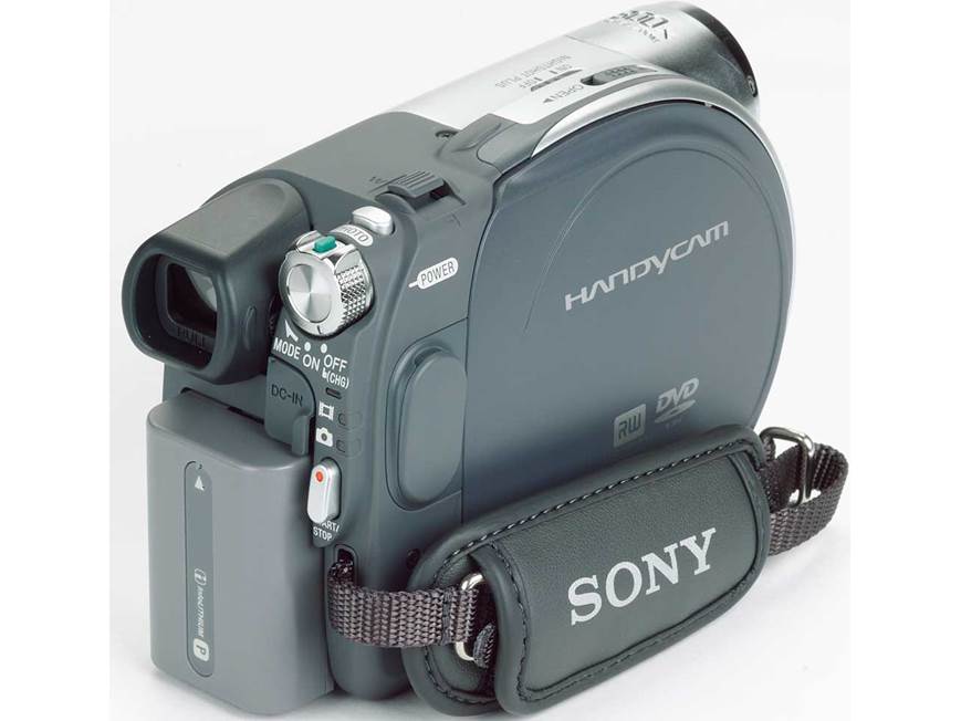 Sony DCR-DVD105 DVD Camcorder at Crutchfield