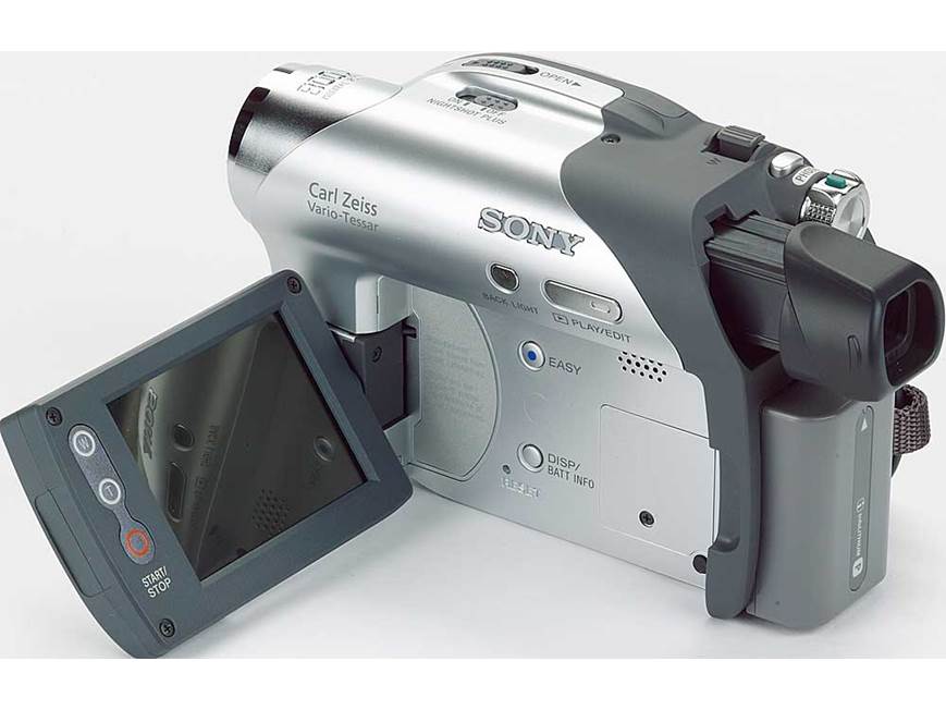 Sony DCR-DVD105 DVD Camcorder at Crutchfield