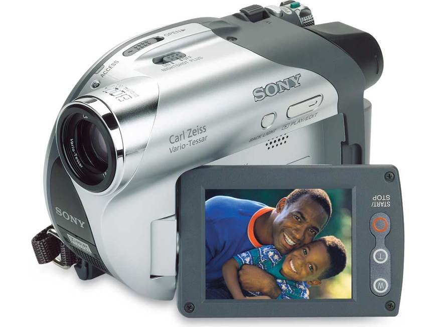 Sony DCR-DVD105 DVD Camcorder at Crutchfield