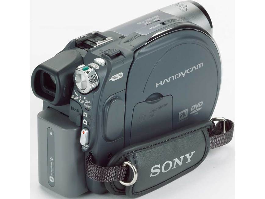 Sony DCR-DVD305 DVD camcorder with Dolby® Digital surround sound