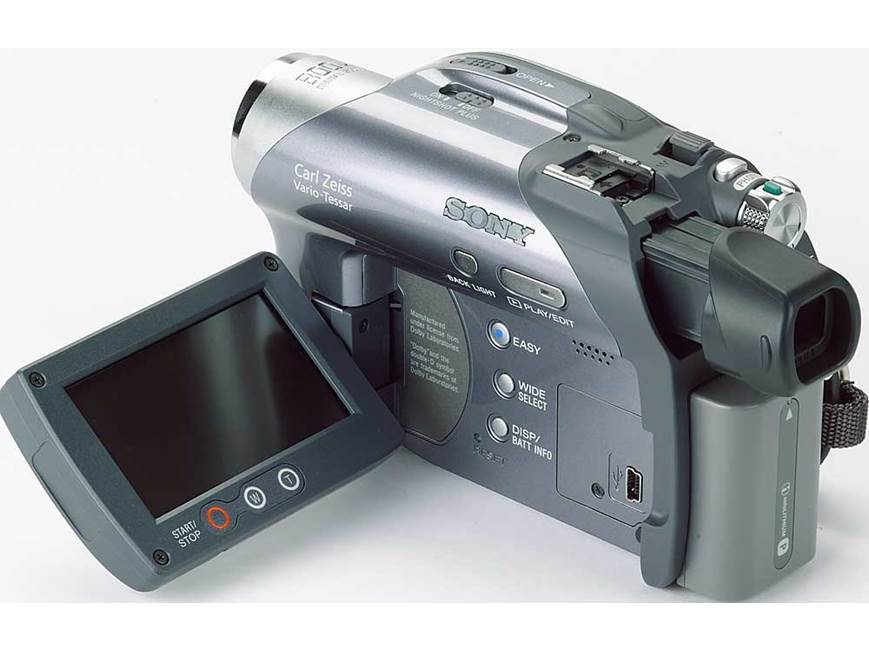 Sony DCR-DVD305 DVD camcorder with Dolby® Digital surround sound