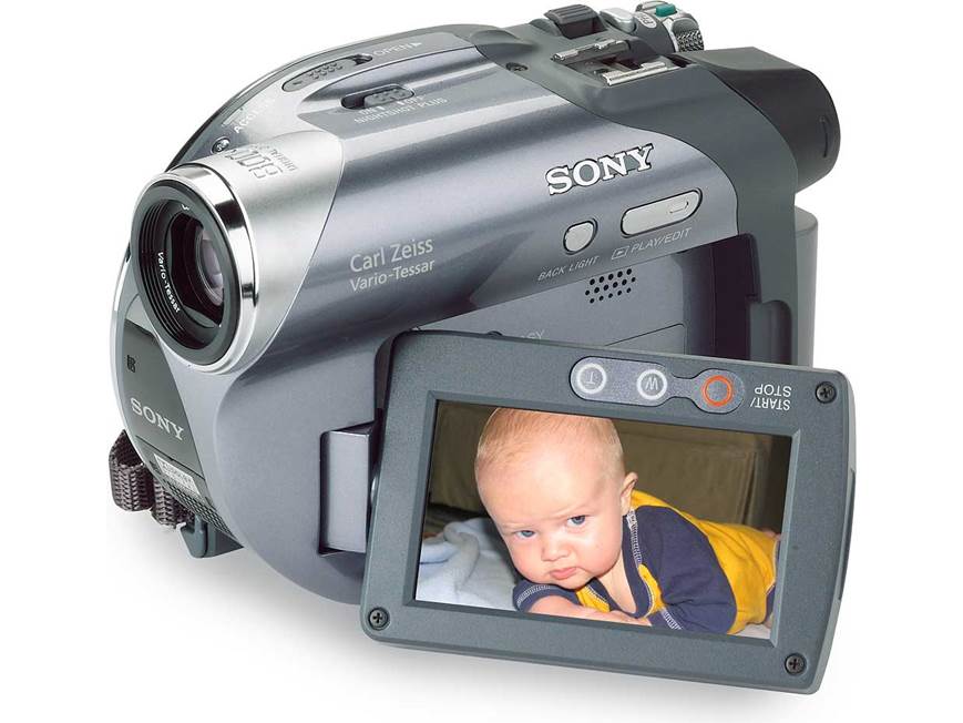 Sony DCR-DVD305 DVD camcorder with Dolby® Digital surround sound