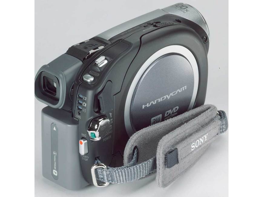 Sony DCR-DVD92 DVD camcorder at Crutchfield