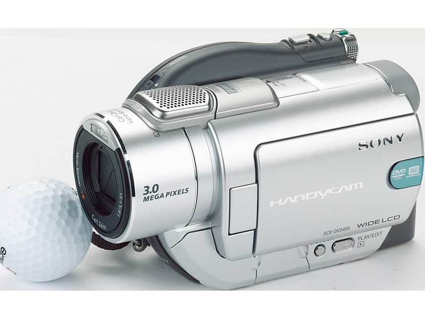 Sony DCR-DVD405 DVD camcorder with Dolby® Digital surround sound
