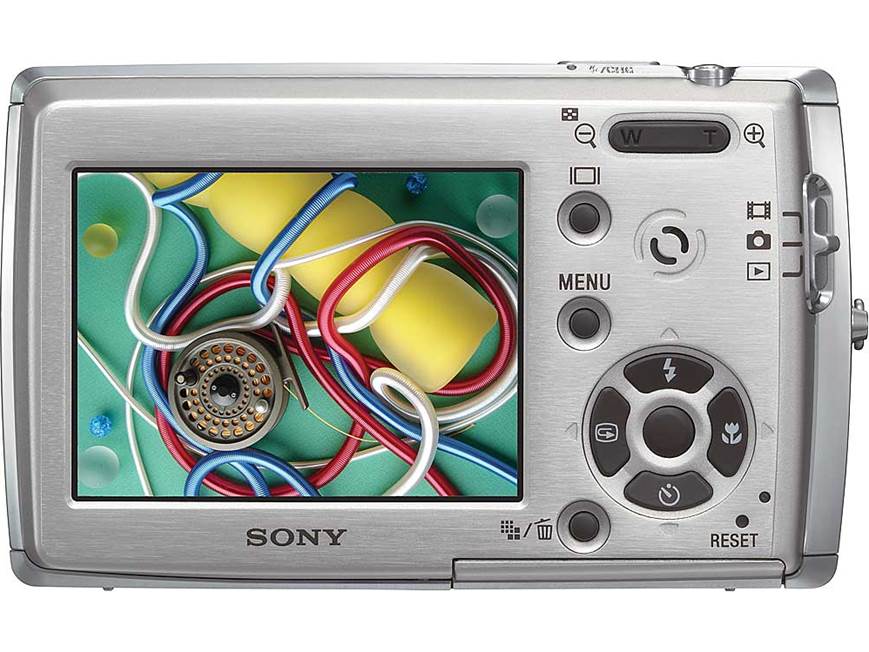 SONY Cyber-shot DSC-T33 クレードル等付属フルセット Sony DSC-T33 5.1-megapixel digital camera at Crutchfield