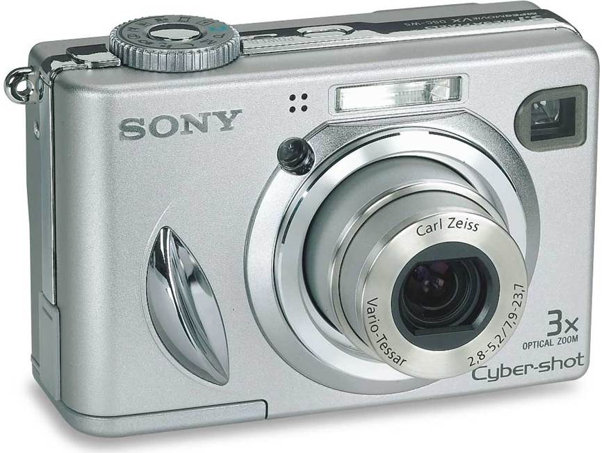 Sony DSC-W5 5.1-megapixel digital camera at Crutchfield