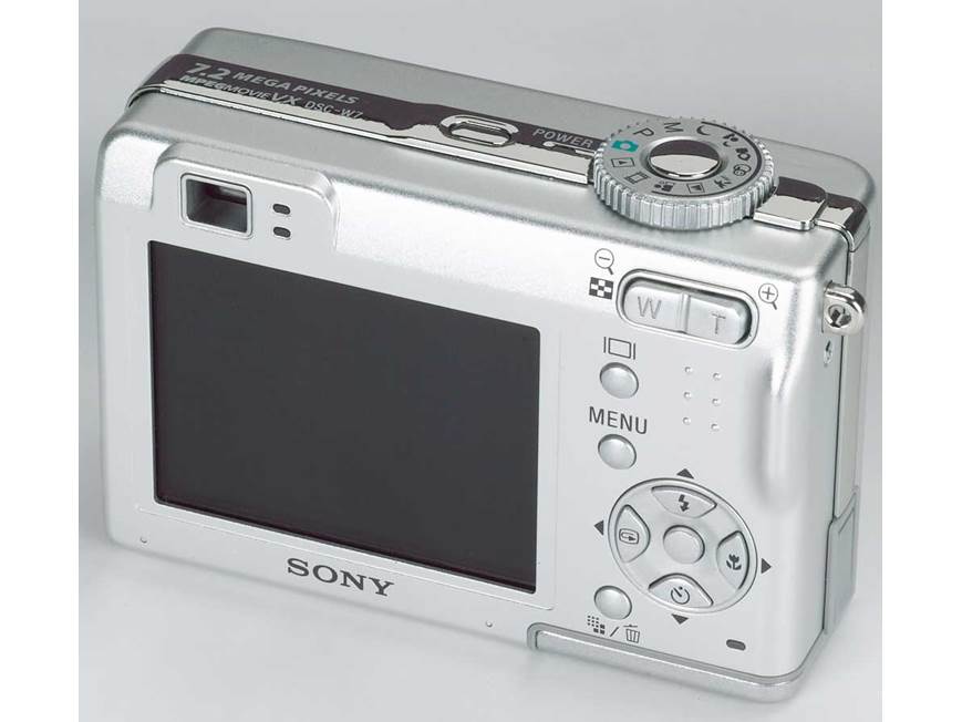 Sony DSC-W7 7.2-megapixel digital camera at Crutchfield