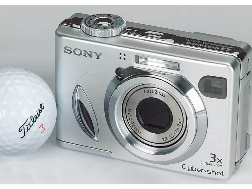 Sony DSC-W7 7.2-megapixel digital camera at Crutchfield